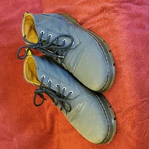 Blue doc martens